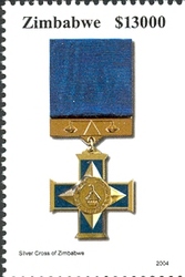 Medals of Zimbabwe - Silver Cross of Zimbabwe