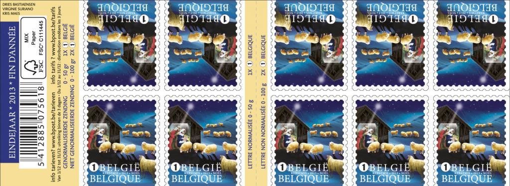 Booklet End-of-year 2013 National Self-adhesive