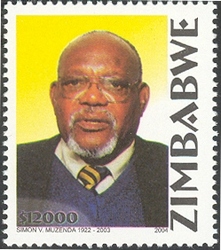 1st Anniversary of the death of Simon Vengai Muzenda - Co-Vice President of the Republic of Zimbabwe