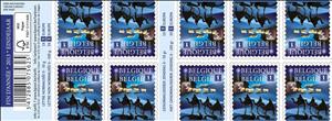 Booklet, Booklet End-of-year International Self-adhesive, Belgium,  