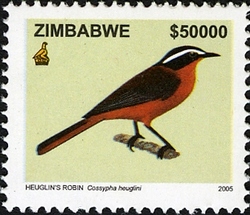 6th Definitive series - Heuglin's Robin