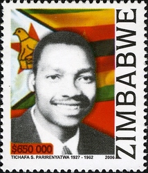Commemoration of the Lives of Four Zimbabwe Heroes - Tichafa Parirenyatwa