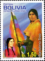 Tupac Katari y Bartolina Sisa