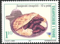 Gastronomy - Cevapcici (10 in a half)