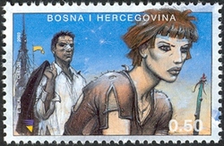 Young Philatelists - Cartoon characters