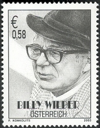 Stamp, Billy Wilder (1906-2002), Austria,  