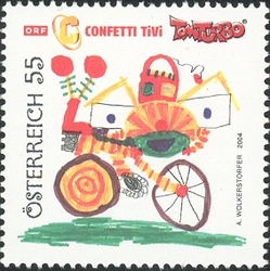 Tom Turbo Children's Drawing