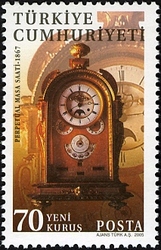 Stamp, The Clocks, Turkey,  