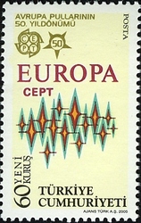 50 Years of Europa stamps