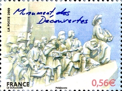 Stamp, European Capital Cities - Lisbon, France,  
