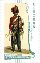 Stamp, Music, France,  