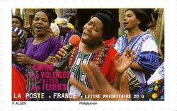 Stamp, Women, France,  
