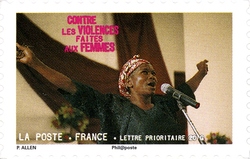 Stamp, Women, France,  