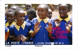 Stamp, Women, France,  