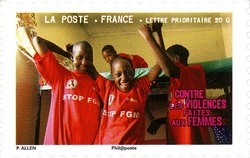 Stamp, Women, France,  