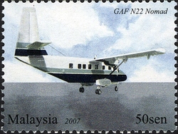 Air Transportation in Malaysia - GAF N22 Nomad