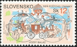 Postage Stamp Day - Jozef Balaz