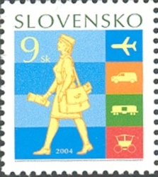 Day of the Postage Stamp - History of Post Transport