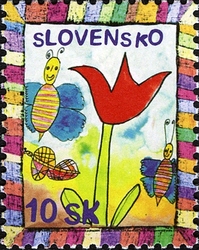Stamp for Children - Spring