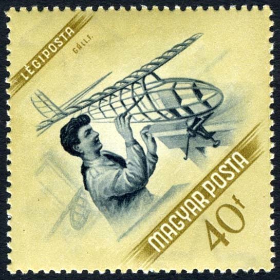 Model glider construction