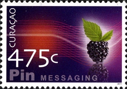 Stamp, Technology - Fibre Optics, Curaçao,  