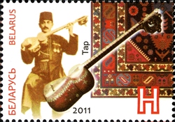 Joint issue of Belarus and Azerbaijan - Tar