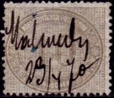 Numeral in oval