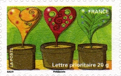 Stamp, Stamp Day, France,  