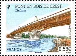 New Crest Bridge built in Wood
