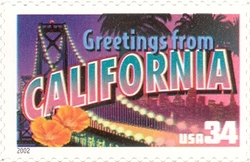 Greetings from America - California