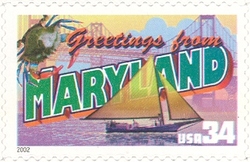 Greetings from America - Maryland