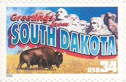 Greetings from America - South Dakota