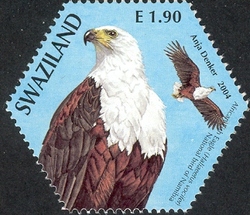 SAPOA Joint stamp issue - African Fish Eagle (Zimbabwe bird)