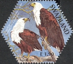 SAPOA Joint stamp issue - African fish Eagle (Namibia bird)