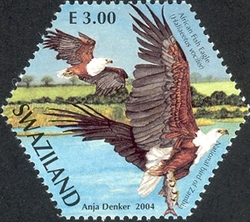SAPOA Joint stamp issue - African Fish Eagle (Zambia bird)