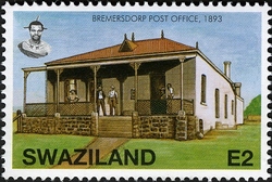 Swaziland Postal History - Bremersdorp (Manzini) Post Office 1893