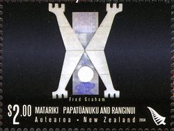 Matariki 2014 - Papatuanuku and Ranginui - Fred Graham