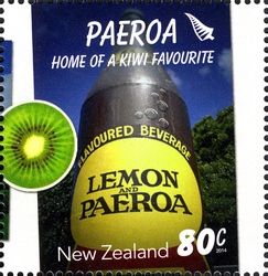 Stamp, Legendary Landmarks - Paeroa Home of a Kiwi Favourite, New Zealand,  
