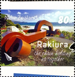 Stamp, Legendary Landmarks - Rakiura the chain holding us together, New Zealand,  
