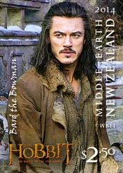 Stamp, The Hobbit - The Battle of the Five Armies, New Zealand,  