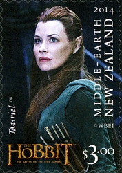 Stamp, The Hobbit - The Battle of the Five Armies, New Zealand,  