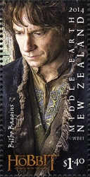 Stamp, The Hobbit - The Battle of the Five Armies, New Zealand,  