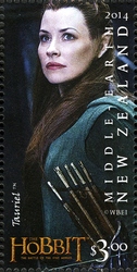 Stamp, The Hobbit - The Battle of the Five Armies, New Zealand,  