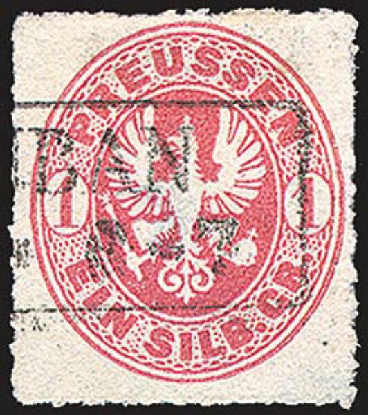 Coat of arms in oval