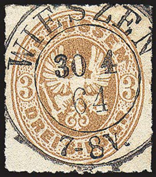Coat of arms in oval