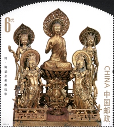 Gold-gilded Bronze Buddhist Statues