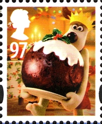 Stamp, Christmas with Wallace and Gromit, United Kingdom of Great Britain & Northern Ireland,  