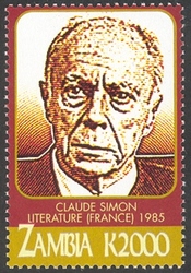 Nobel Prize winners - Claude Simon - Literature (France) 1985