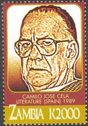 Nobel Prize winners - Camilo Jose Cela - Literature (Spain) 1989