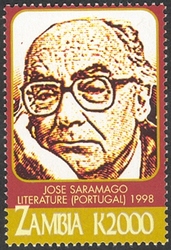 Nobel Prize winners - Jose Saramago - Literature (Portugal) 1998